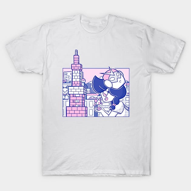 Tokyo T-Shirt by scribblybarf